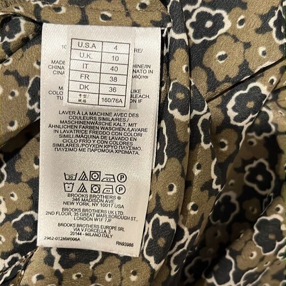 Vintage Brooks brothers floral blouse - Picture 6 of 6